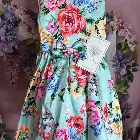 strapless open back dress Pretty Pretty Princess Game